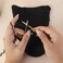 KnitPro Zing Fixed Circular Needles Asymmetrical 10" (25CM) Us Size 1 (2.25mm)