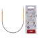 KnitPro Zing Fixed Circular Needles Asymmetrical 10" (25CM) Us Size 1 (2.25mm)