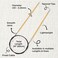 KnitPro Zing Fixed Circular Needles 24" (60CM) Us Size 1 (2.25mm)