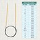 KnitPro Zing Fixed Circular Needles 24" (60CM) Us Size 1 (2.25mm)