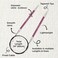 KnitPro Zing Fixed Circular Needles 24" (60CM) Us Size 10 (6MM)