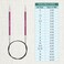 KnitPro Zing Fixed Circular Needles 24" (60CM) Us Size 10 (6MM)