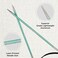 KnitPro Zing Fixed Circular Needles 32" (80CM) Us Size 3 (3.25mm)