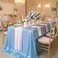 QueenDream Sequin Tablecloth 60"x102" Sparkly Party Table Cloth Seamless Table Overlay