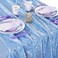QueenDream Sequin Tablecloth 60"x102" Sparkly Party Table Cloth Seamless Table Overlay