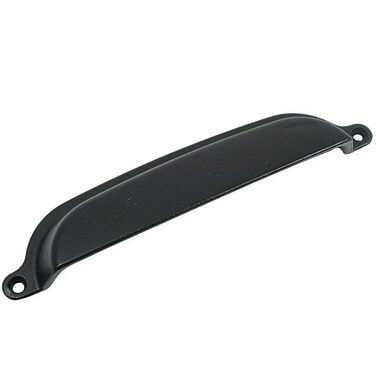 Laurey Mng Hardware 84813 Riverstone Cup Pull, 6", Oil Rubbed Bronze