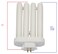 Lumenivo Fml Lamp 27 Watt 6500K Fluorescent Bulb Replacement Fml - 1 Pack