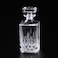 Amlong Crystal Lead-Free Crystal Liquor Decanter with Stopper, Rectangular