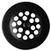 Westbrass Gerber Style Bee-Hivetub Strainer Grid with Screw, Matte Black, D327-62