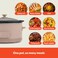 Bella Savor 6QT Programmable Non-Toxic, Slow Cooker, Blossom
