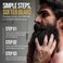 The Beard Struggle Beard Growth Kit for Men Includes Beard Balm, Beard Oil, Beard Wash, & Beard Conditioner - Silver Collection - Viking Storm
