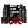The Beard Struggle Beard Growth Kit for Men Includes Beard Balm, Beard Oil, Beard Wash, & Beard Conditioner - Silver Collection - Viking Storm