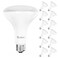 Sunco Lighting 12 Pack BR30 LED Bulb Flood Light, E26, 16W=100W, 4000K Cool White