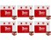 Master Masters Gray Billiard Cue Chalk - 6 Dozen