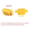 SoloGood Amass 10 Pcs Xt60E-M Mountable XT60 Male Plug Connector with Screws for Rc Models Multicopter