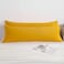 Ntbay Body Microfiber Pillowcases, Set of 2, Ginger Yellow