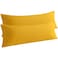 Ntbay Body Microfiber Pillowcases, Set of 2, Ginger Yellow