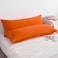 Ntbay Body Microfiber Pillowcases, Set of 2, Orange