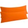 Ntbay Body Microfiber Pillowcases, Set of 2, Orange