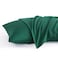 Ntbay Queen Microfiber Pillowcases, Set of 2, Dark Green