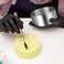 Yardwe Round Stainless Steel Cake Ring Mold Mousse Cake Mold 4 Pcs