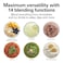 Hamilton Beach Wave Crusher Blender for Smoothies with 40 Oz Glass Jar