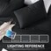 Cathay Home Cal King Sheet Set, Ultra-Soft Microfiber Bed Sheets, Black