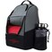 MVP Disc Sports Shuttle Disc Golf Backpack Bag (Gray/Red)