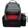 MVP Disc Sports Shuttle Disc Golf Backpack Bag (Gray/Red)