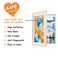 Kinlink 10X12.5 Kids Art Frame, Natural Artwork Frames 2 Pack