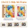 Kinlink 10X12.5 Kids Art Frame, Natural Artwork Frames 2 Pack