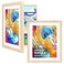Kinlink 10X12.5 Kids Art Frame, Natural Artwork Frames 2 Pack