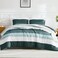 Litanika Twin/Twin XL Comforter Set - 2 Pieces Stripe Bedding Sets