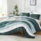 Litanika Twin/Twin XL Comforter Set - 2 Pieces Stripe Bedding Sets