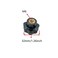 Gdqlcnxb M6 Star Knob Clamping Handle Nut Through Hole Set Black Plastic Screw Knurled Clamping Nut Knob10 Pcs