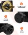 Haidms Matte Black Door Knobs Interior, Privacy Door Knobs 6 Pack