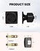 Haidms Matte Black Door Knobs Interior, Privacy Door Knobs 6 Pack