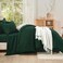 Litanika Full Comforter Set with Sheets - 7 Pieces Solid Bed in a Bag