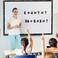 Qeeenar 24 Pcs Magnetic Borders for Classroom Whiteboard Black