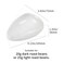 Watchget Ceramic Coffee Dosing Cup & Tea Storage Tray, White