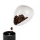Watchget Ceramic Coffee Dosing Cup & Tea Storage Tray, White