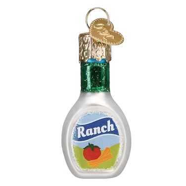 Old World Christmas Mini Ranch Dressing Tree Ornament