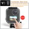 HoneTeek Waterproof Case for Go Pro Max 360 Action Camerawith Touchscreen, Protective Underwater Dive Shell with Bracket for Gopro Max 360 Action Camera Accessories Kit