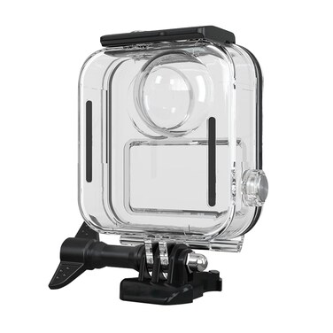 HoneTeek Waterproof Case for Go Pro Max 360 Action Camerawith Touchscreen, Protective Underwater Dive Shell with Bracket for Gopro Max 360 Action Camera Accessories Kit