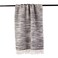 Dii Gray Tone Diagonal Stripe Acrylic Throw