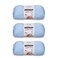 Bernat Softee Baby Yarn for Crocheting Soft, Pale Blue, 3-Pack