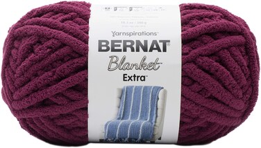 Bernat Blanket Extra, Burgundy Plum