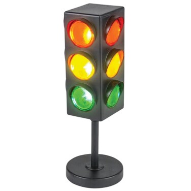 Rhode Island Novelty Eltrali 8 Inch Traffic Light Table Lamp