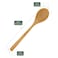 BambooMN 8" Reusable Bamboo Dinner Spoon - 10 Units