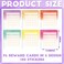 Eersida 96 Pack Students Incentive Reward Chart with Star Stickers, Classic